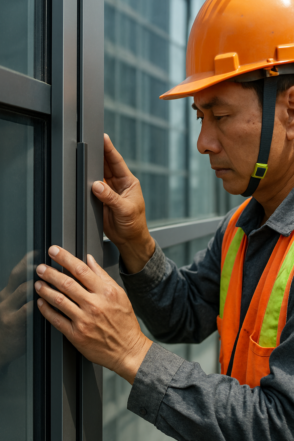 单元式幕墙装配